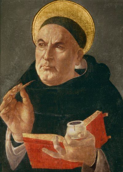 St. Thomas Aquinas de Sandro Botticelli